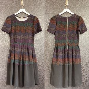 *Sold* Polka dot patterned LulaRoe Amelia dress